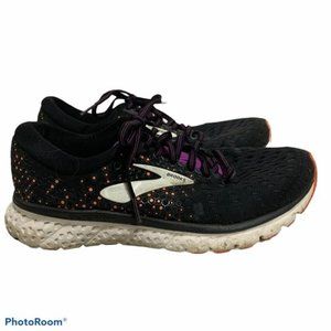 Brooks Glycerin 17 shoes 8.5 black purple